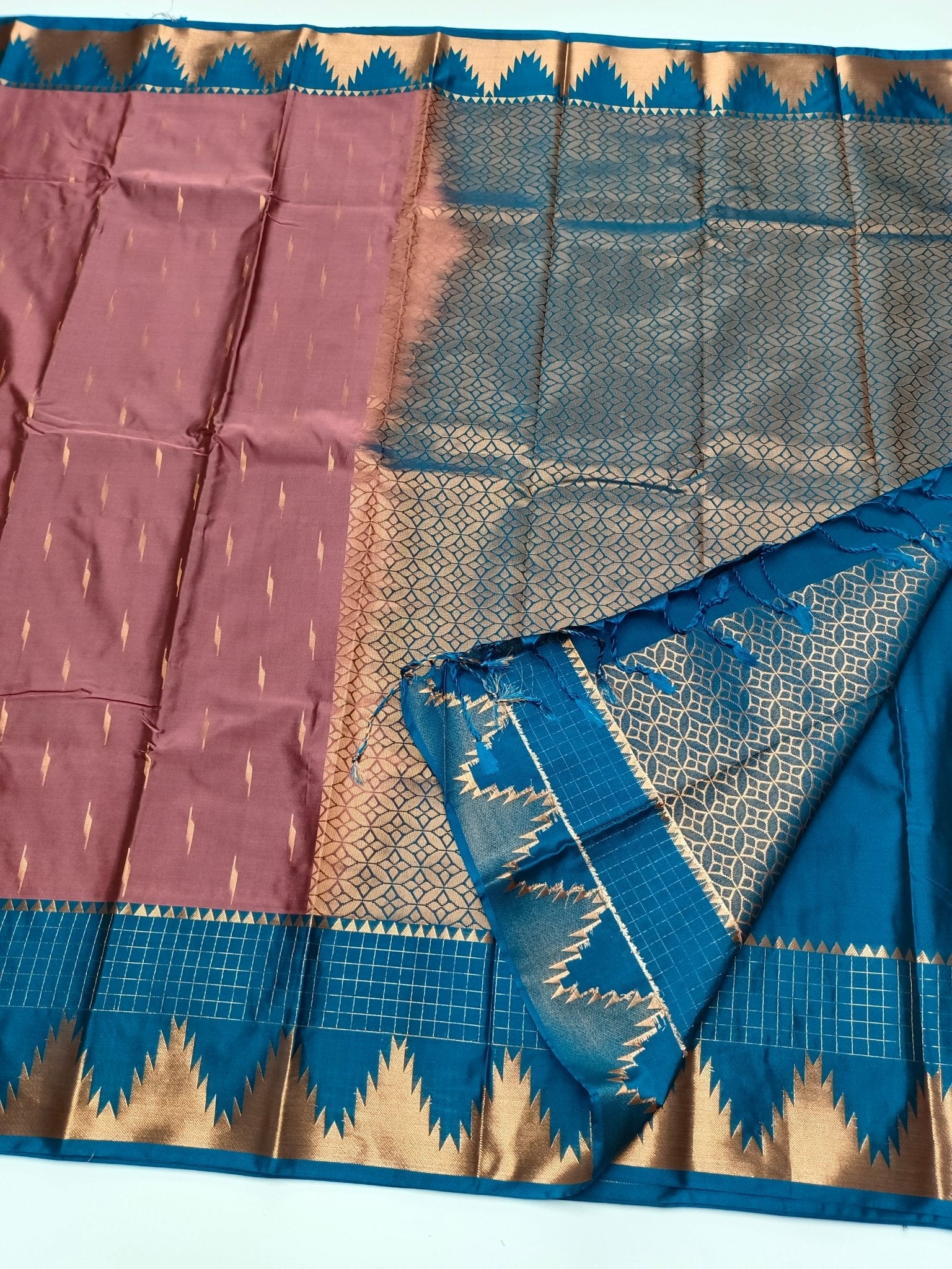 SOFT ART SILK SAREE - B S CHANNABASAPPA & SONS