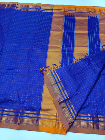 PURE SILK ILKAL SAREE - B S CHANNABASAPPA & SONS