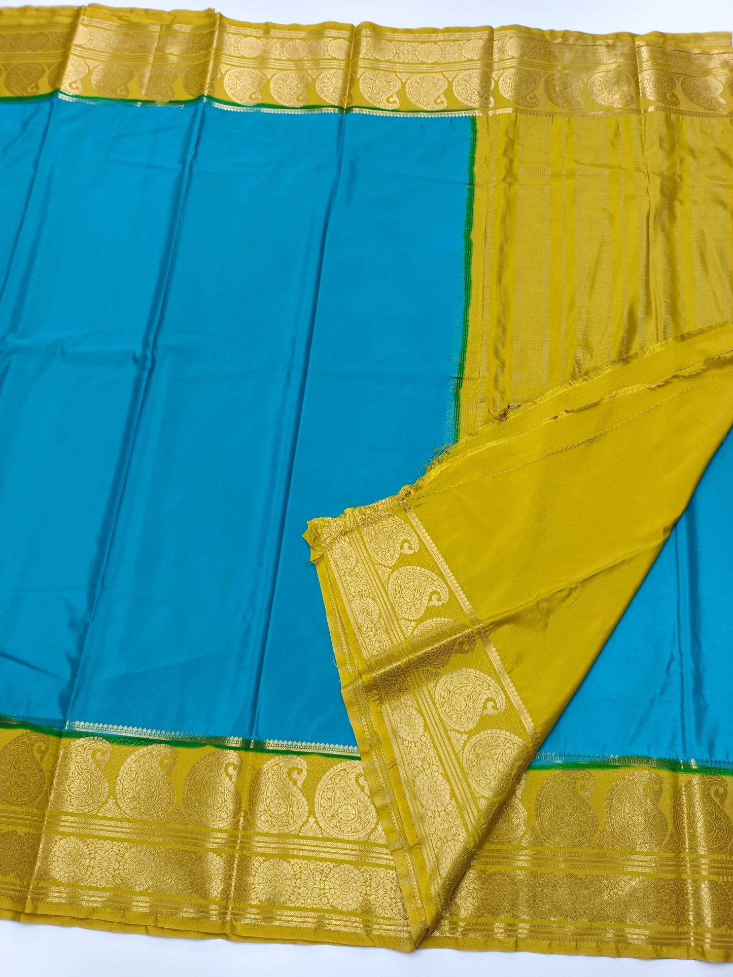 SEMI CREPE SILK SAREE - B S CHANNABASAPPA & SONS