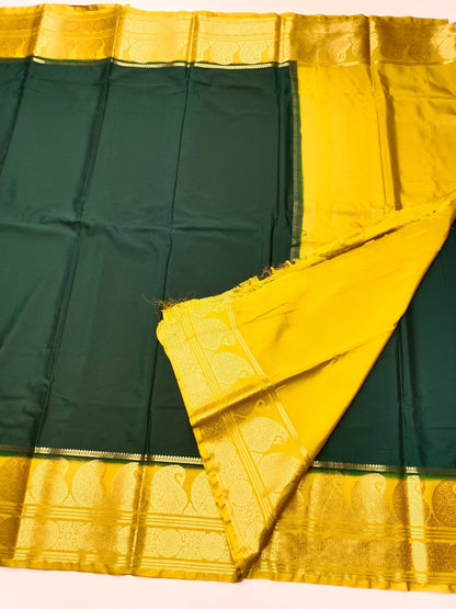 SEMI CREPE SILK SAREE - B S CHANNABASAPPA & SONS