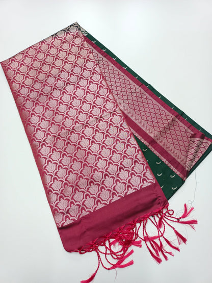 SOFT ART SILK SAREE - B S CHANNABASAPPA & SONS