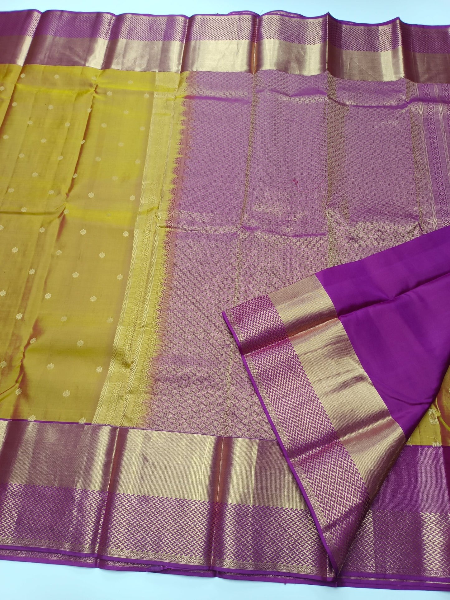 KANCHIPURAM PURE SILK SAREE - B S CHANNABASAPPA & SONS