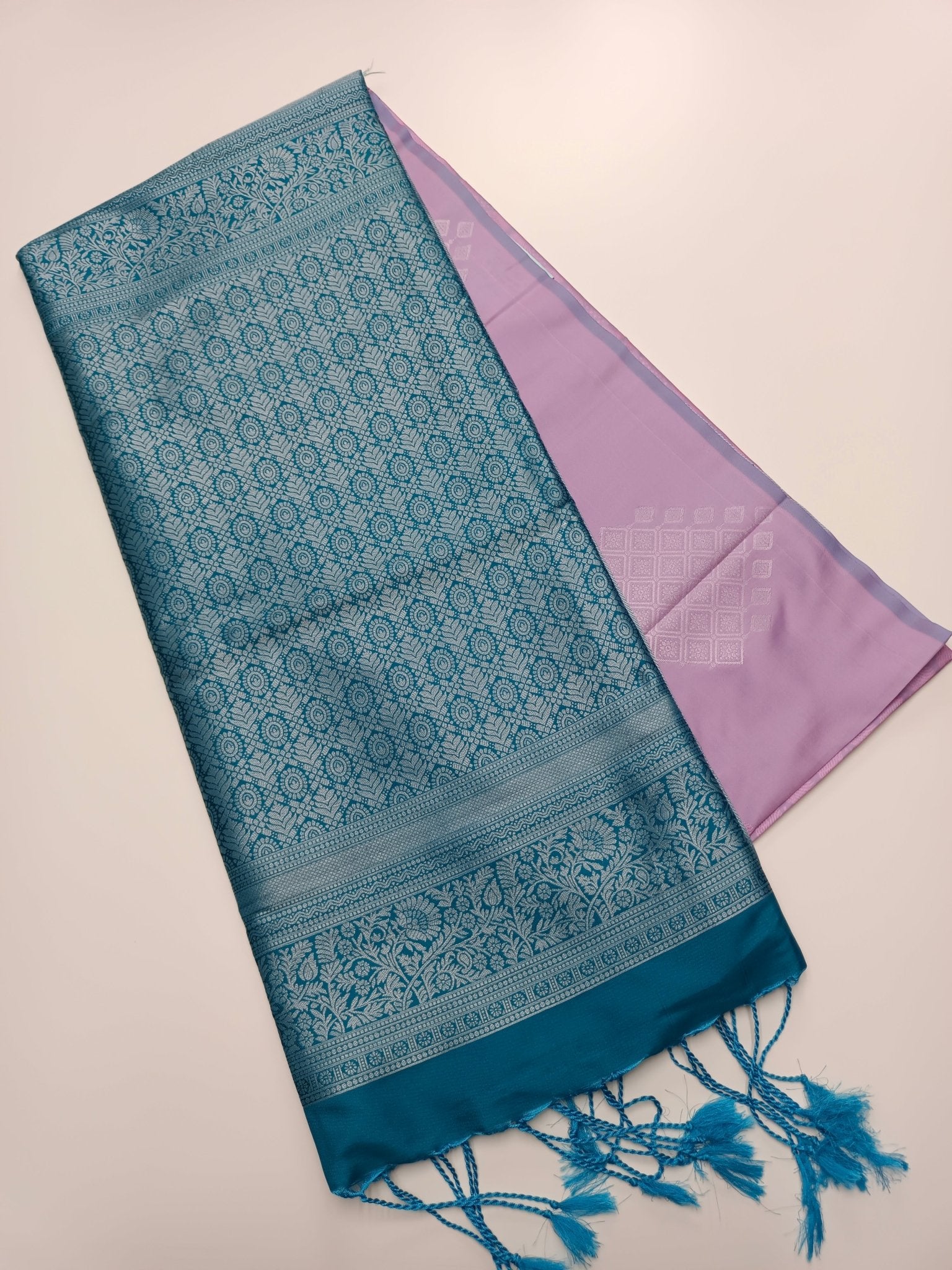 SOFT ART SILK SAREE - B S CHANNABASAPPA & SONS