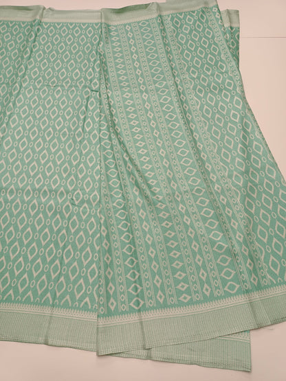FANCY CREPE SILK SAREE - B S CHANNABASAPPA & SONS