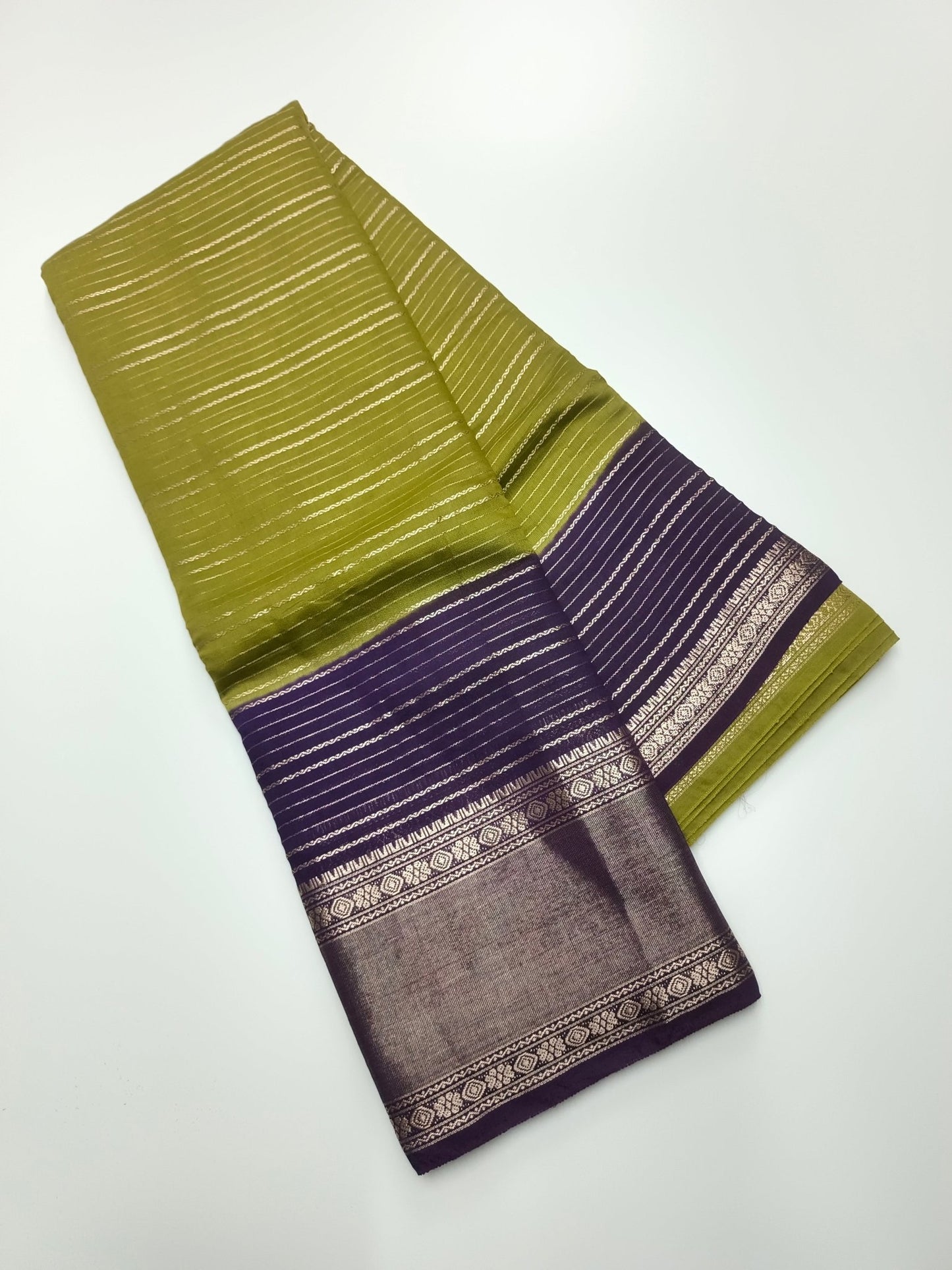 SEMI CREPE SILK SAREE - B S CHANNABASAPPA & SONS