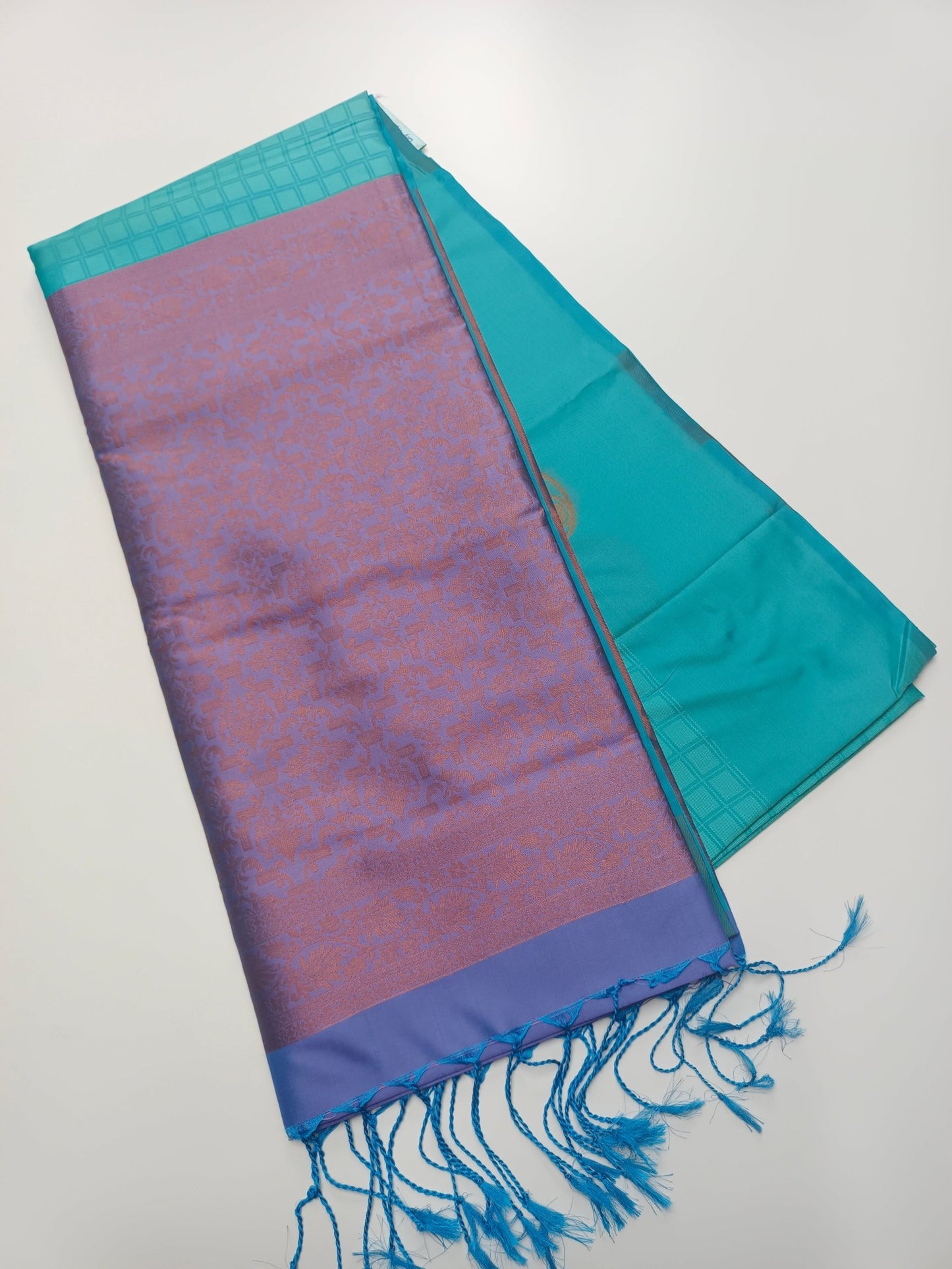 FANCY SOFT SILK SAREE - B S CHANNABASAPPA & SONS