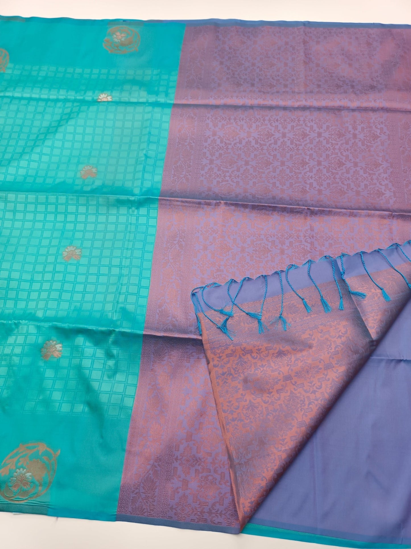 FANCY SOFT SILK SAREE - B S CHANNABASAPPA & SONS