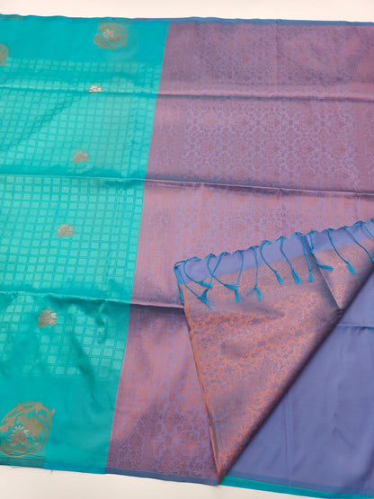 FANCY SOFT SILK SAREE - B S CHANNABASAPPA & SONS