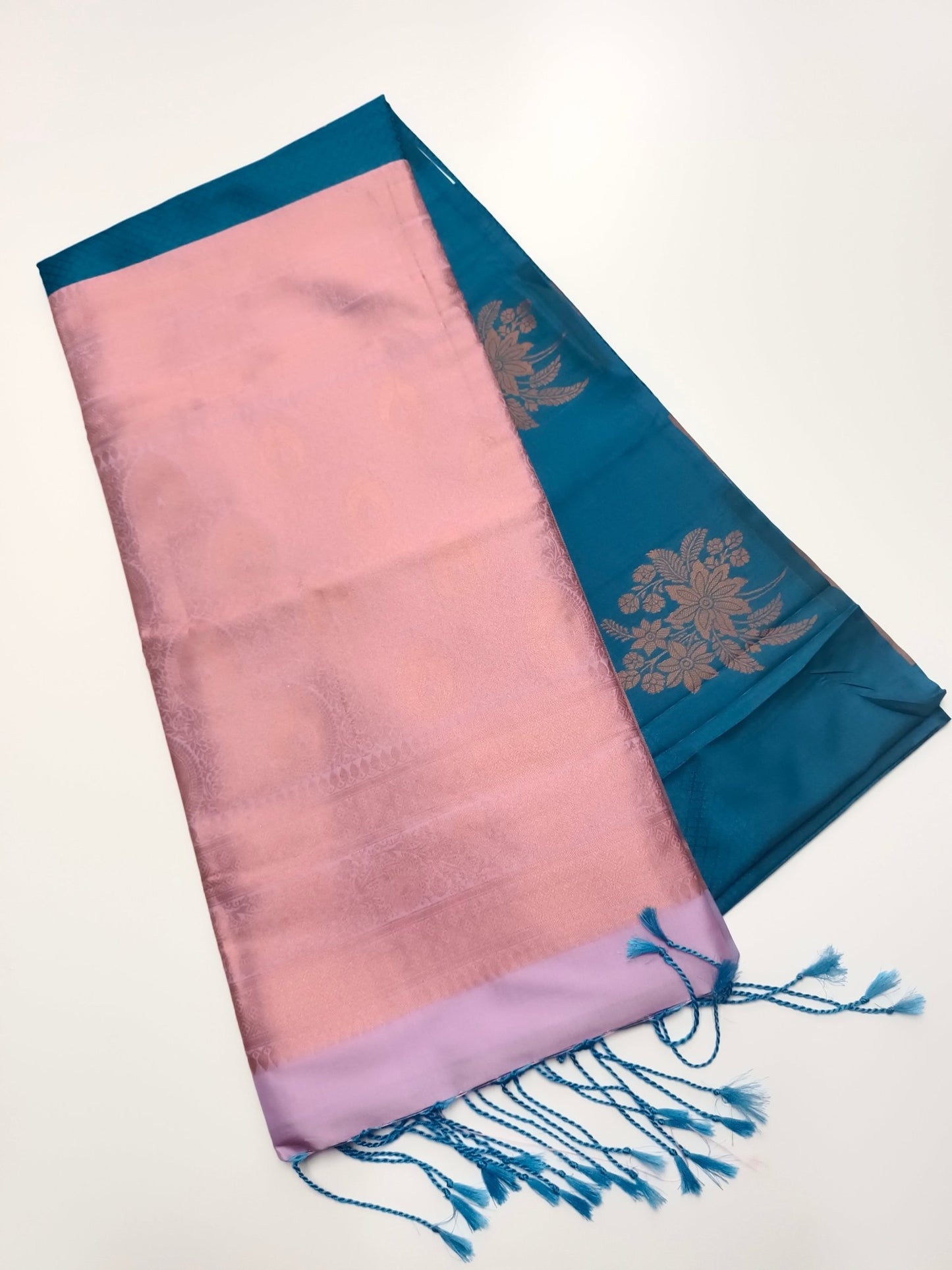 FANCY SOFT SILK SAREE - B S CHANNABASAPPA & SONS