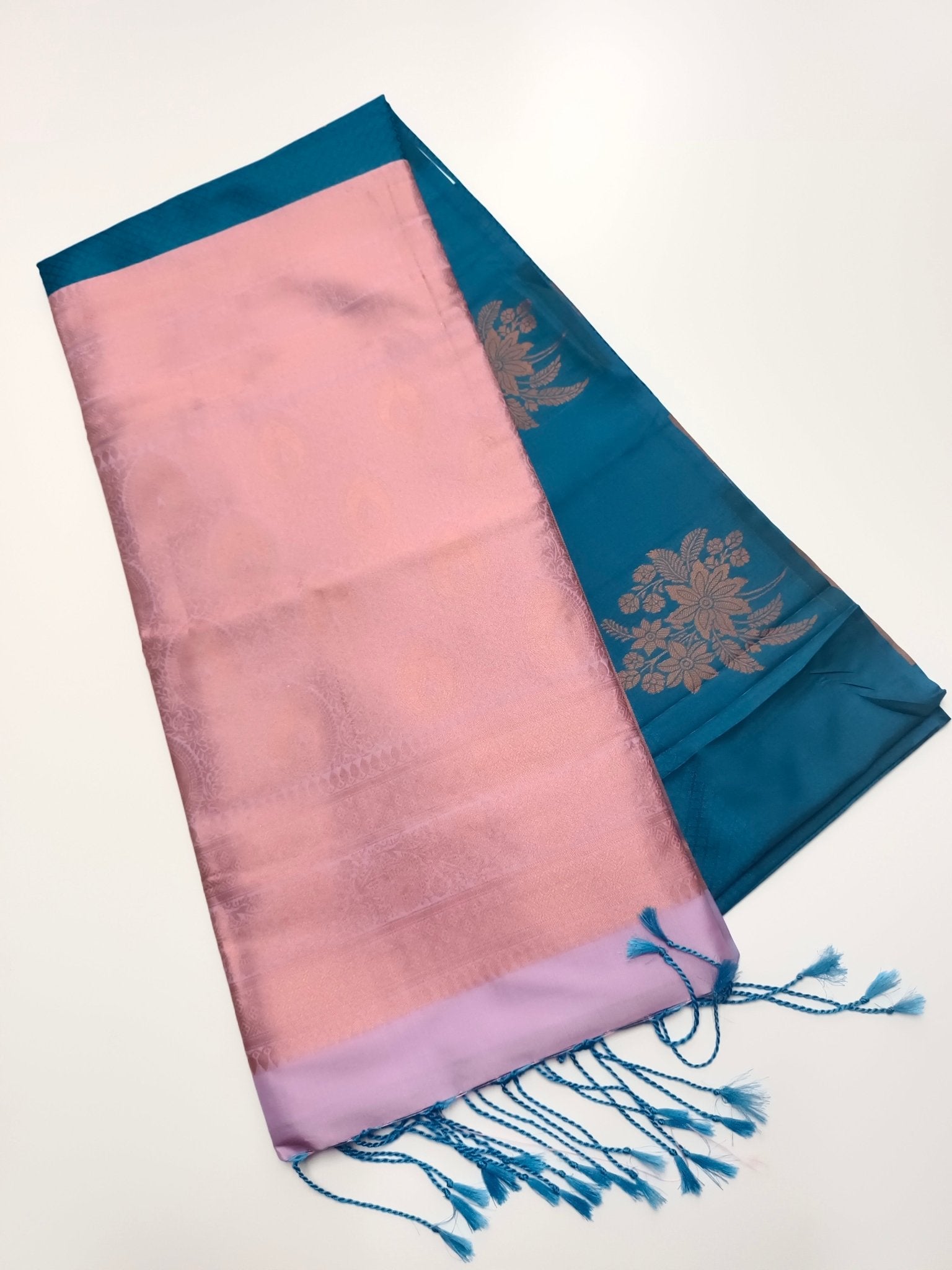 FANCY SOFT SILK SAREE - B S CHANNABASAPPA & SONS