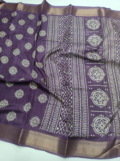 FANCY DOLA SILK SAREE - B S CHANNABASAPPA & SONS