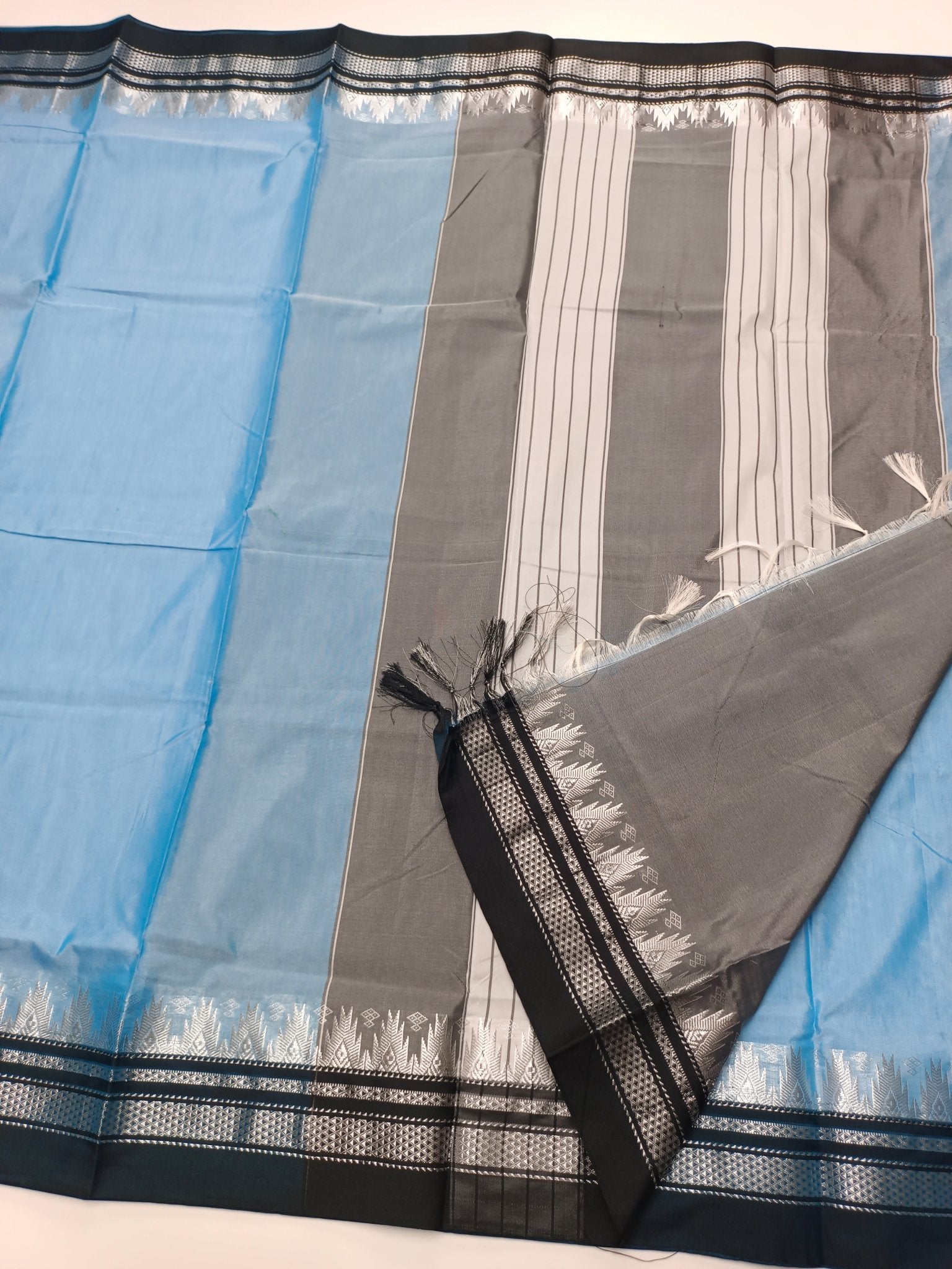 FANCY ILKAL COTTON SAREE - B S CHANNABASAPPA & SONS