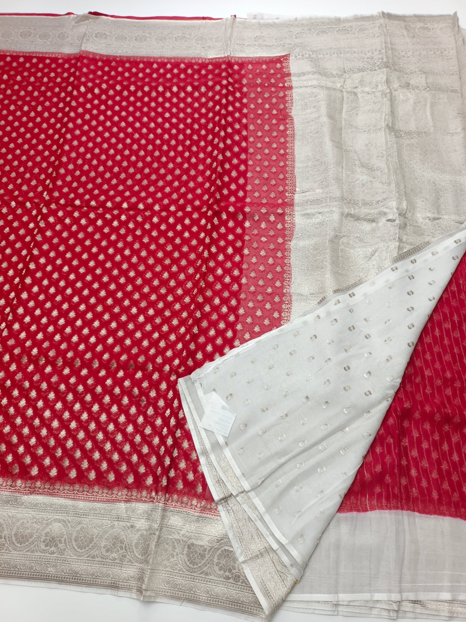 FANCY CHIFFON GEORGETTE SAREE - B S CHANNABASAPPA & SONS