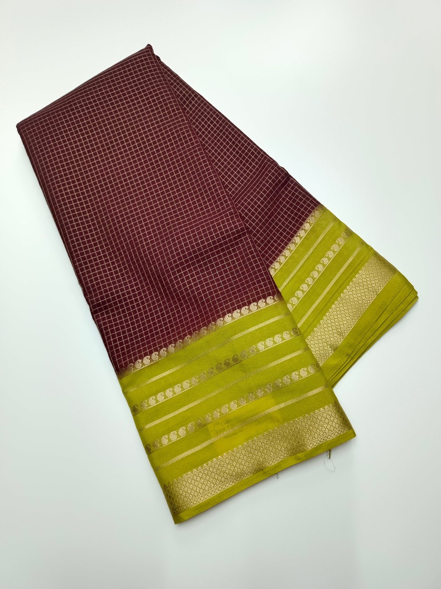 SEMI CREPE SILK SAREE - B S CHANNABASAPPA & SONS