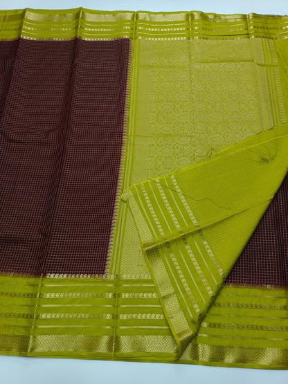 SEMI CREPE SILK SAREE - B S CHANNABASAPPA & SONS