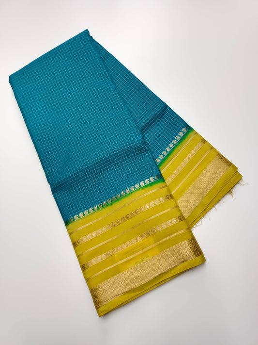 SEMI CREPE SILK SAREE - B S CHANNABASAPPA & SONS