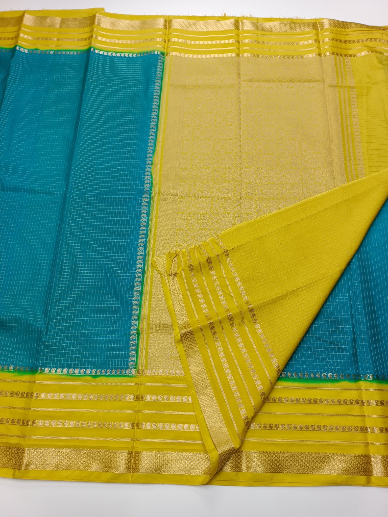 SEMI CREPE SILK SAREE - B S CHANNABASAPPA & SONS