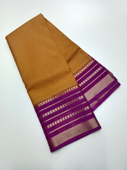 SEMI CREPE SILK SAREE - B S CHANNABASAPPA & SONS