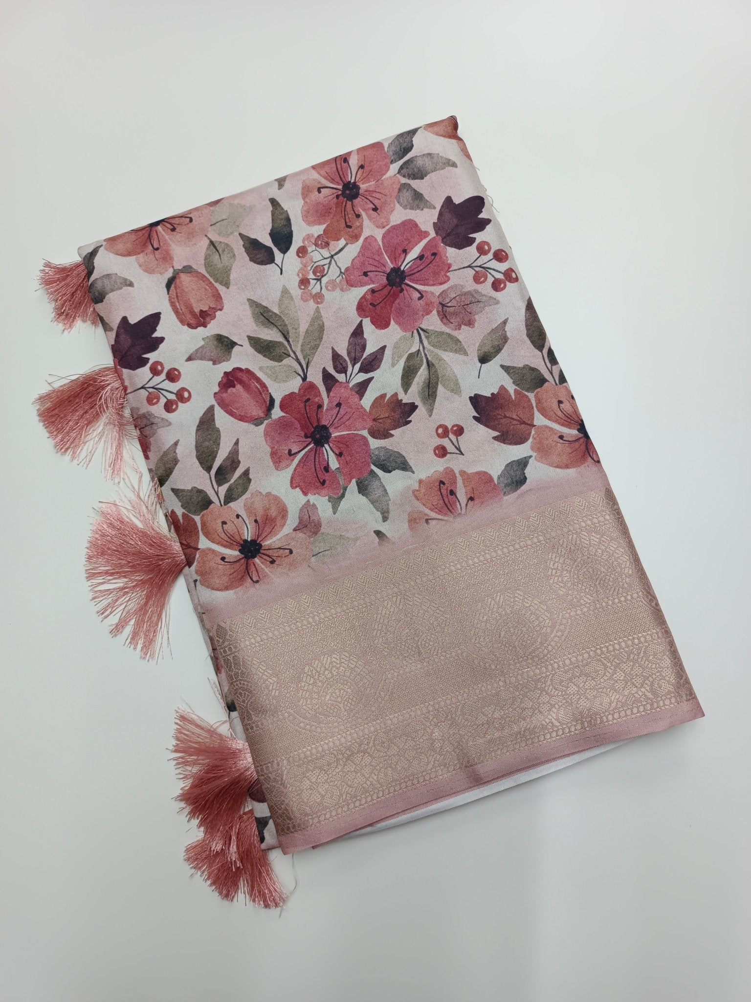 FANCY DOLA SILK SAREE - B S CHANNABASAPPA & SONS
