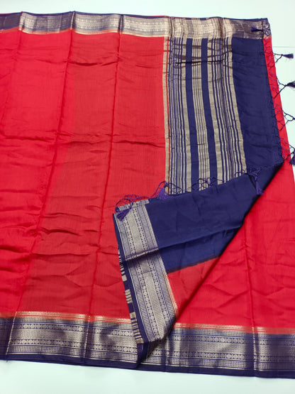 FANCY MALBARI COTTON SAREE - B S CHANNABASAPPA & SONS