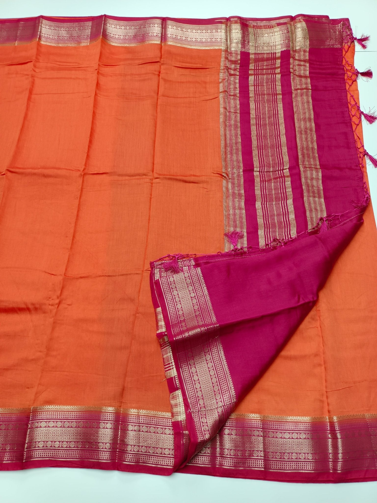 FANCY MALBARI COTTON SAREE - B S CHANNABASAPPA & SONS