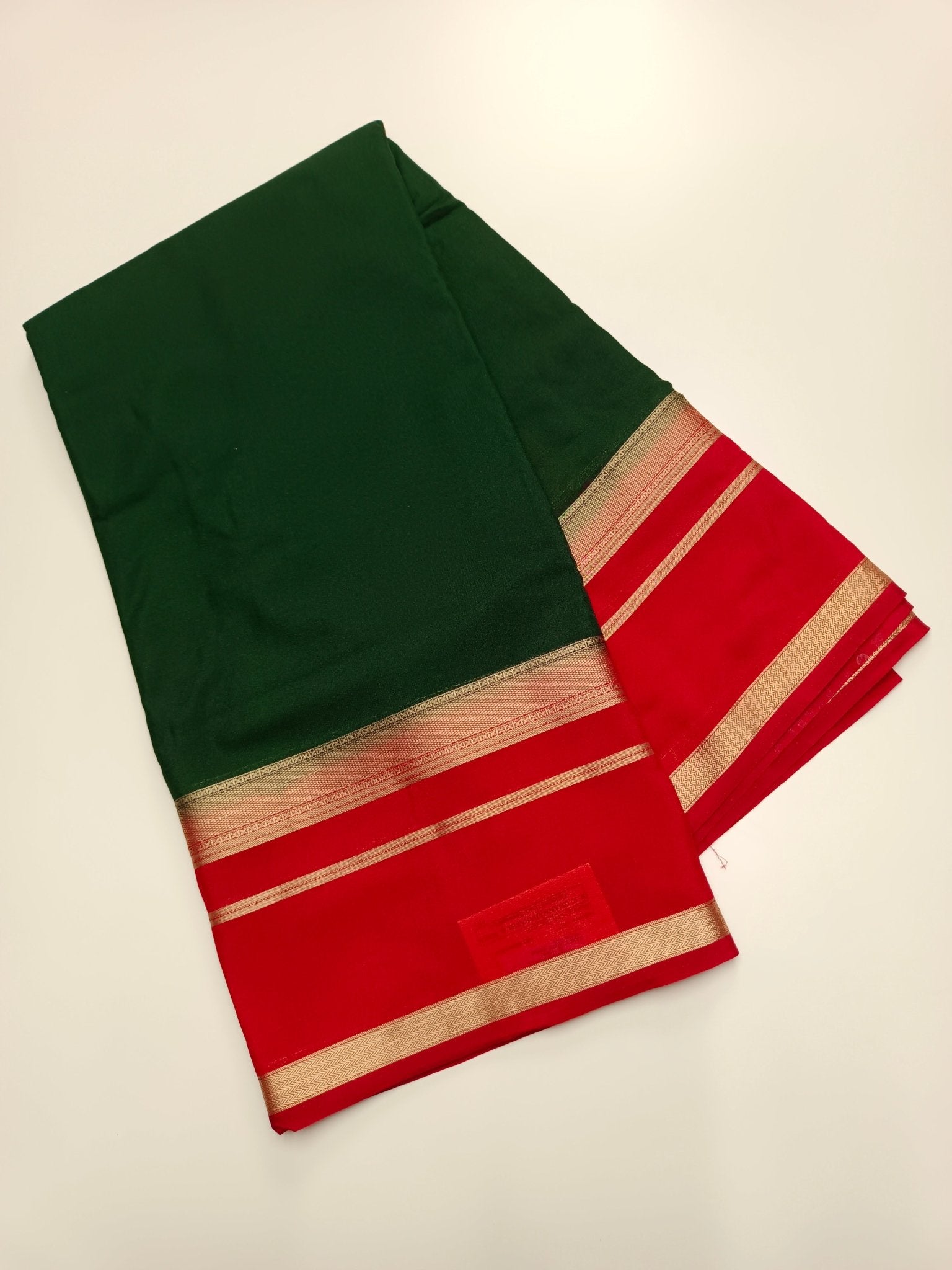 SEMI CREPE SILK SAREE - B S CHANNABASAPPA & SONS