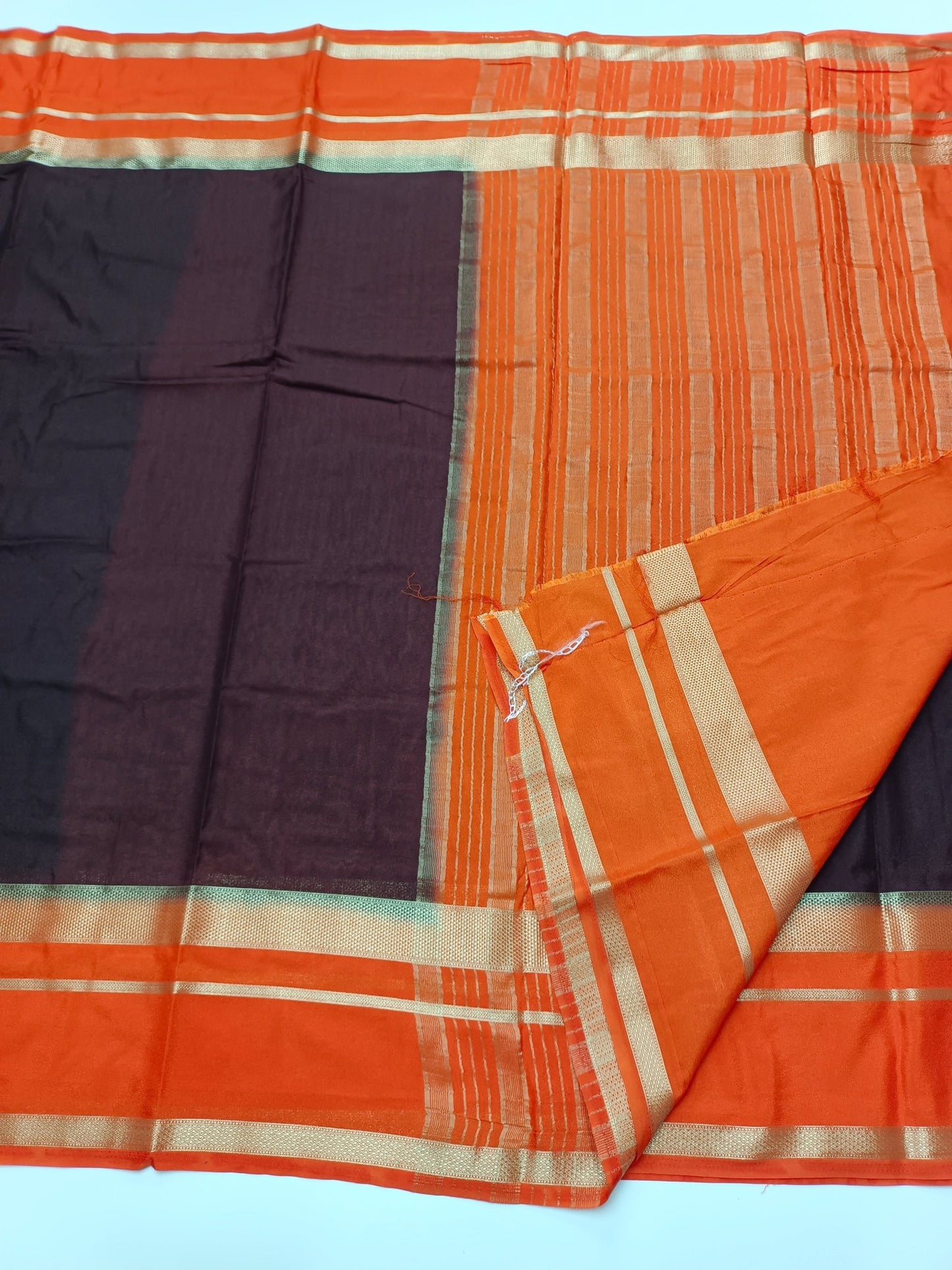 SEMI CREPE SILK SAREE - B S CHANNABASAPPA & SONS