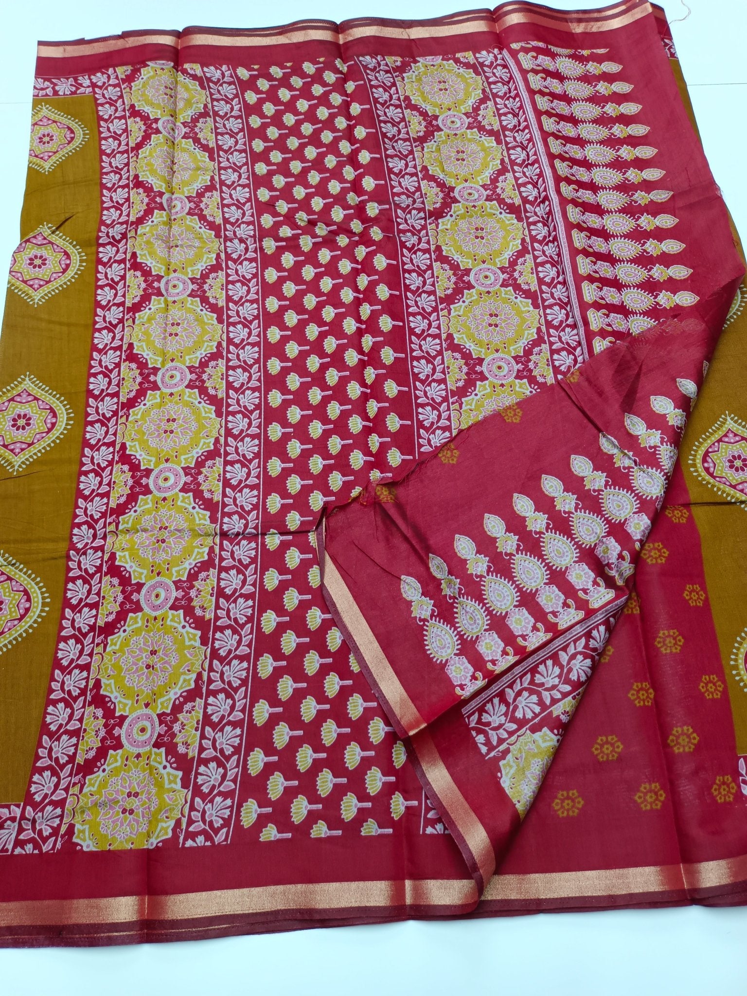 FANCY DOLA SILK SAREE - B S CHANNABASAPPA & SONS