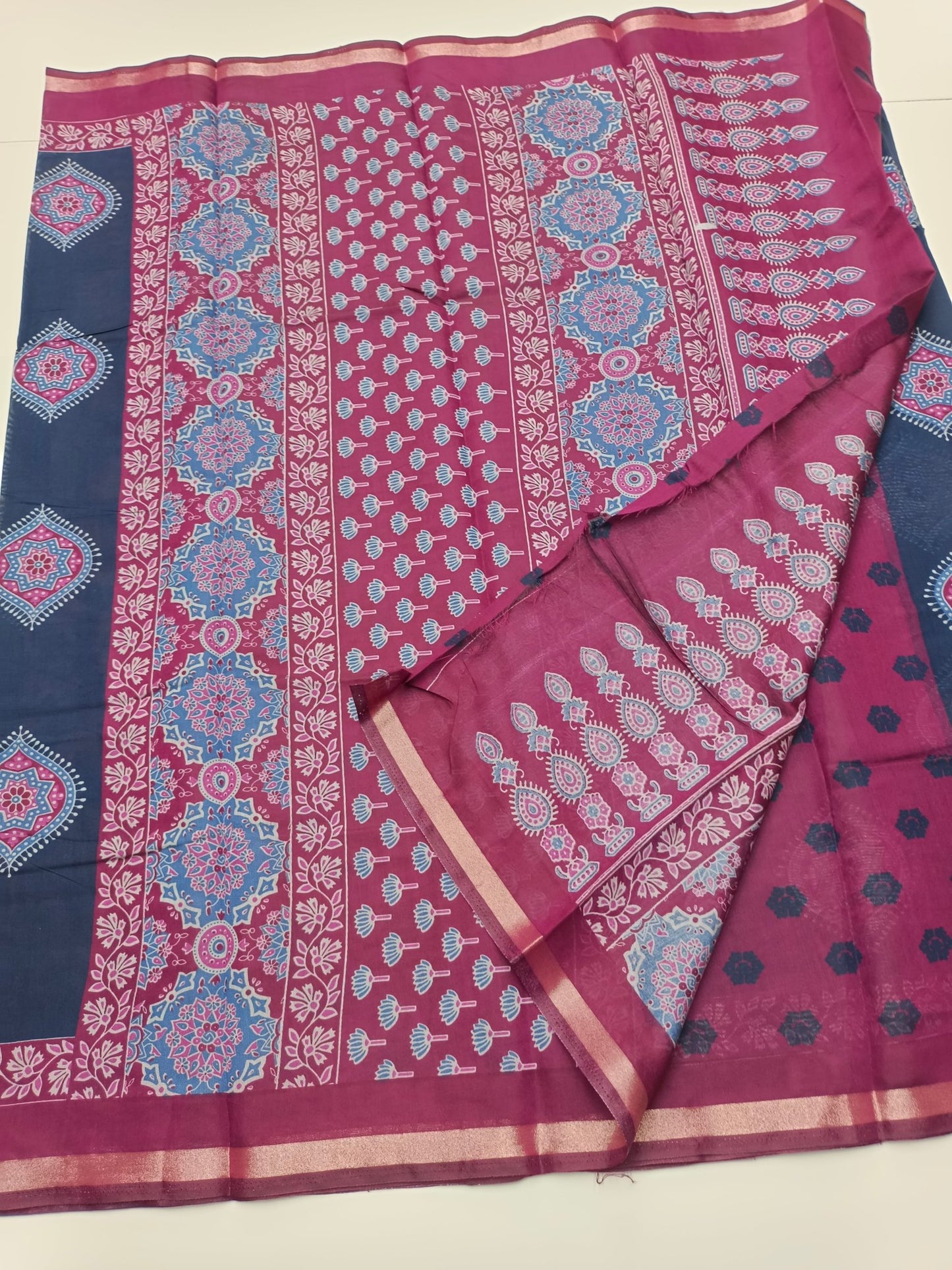 FANCY DOLA SILK SAREE - B S CHANNABASAPPA & SONS