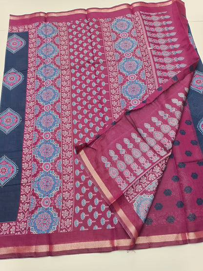 FANCY DOLA SILK SAREE - B S CHANNABASAPPA & SONS
