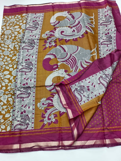 FANCY DOLA SILK SAREE - B S CHANNABASAPPA & SONS