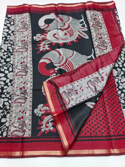 FANCY DOLA SILK SAREE - B S CHANNABASAPPA & SONS