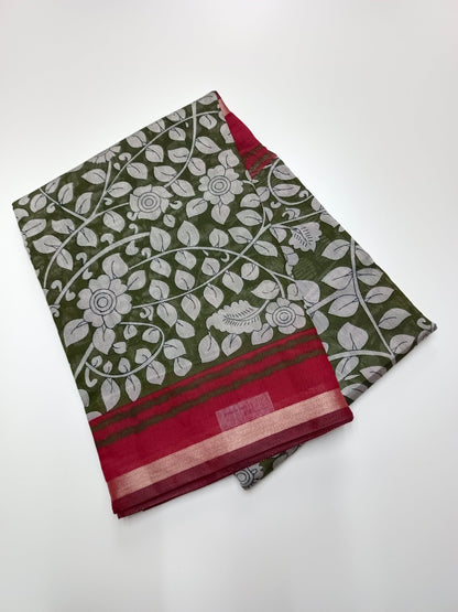 FANCY DOLA SILK SAREE - B S CHANNABASAPPA & SONS