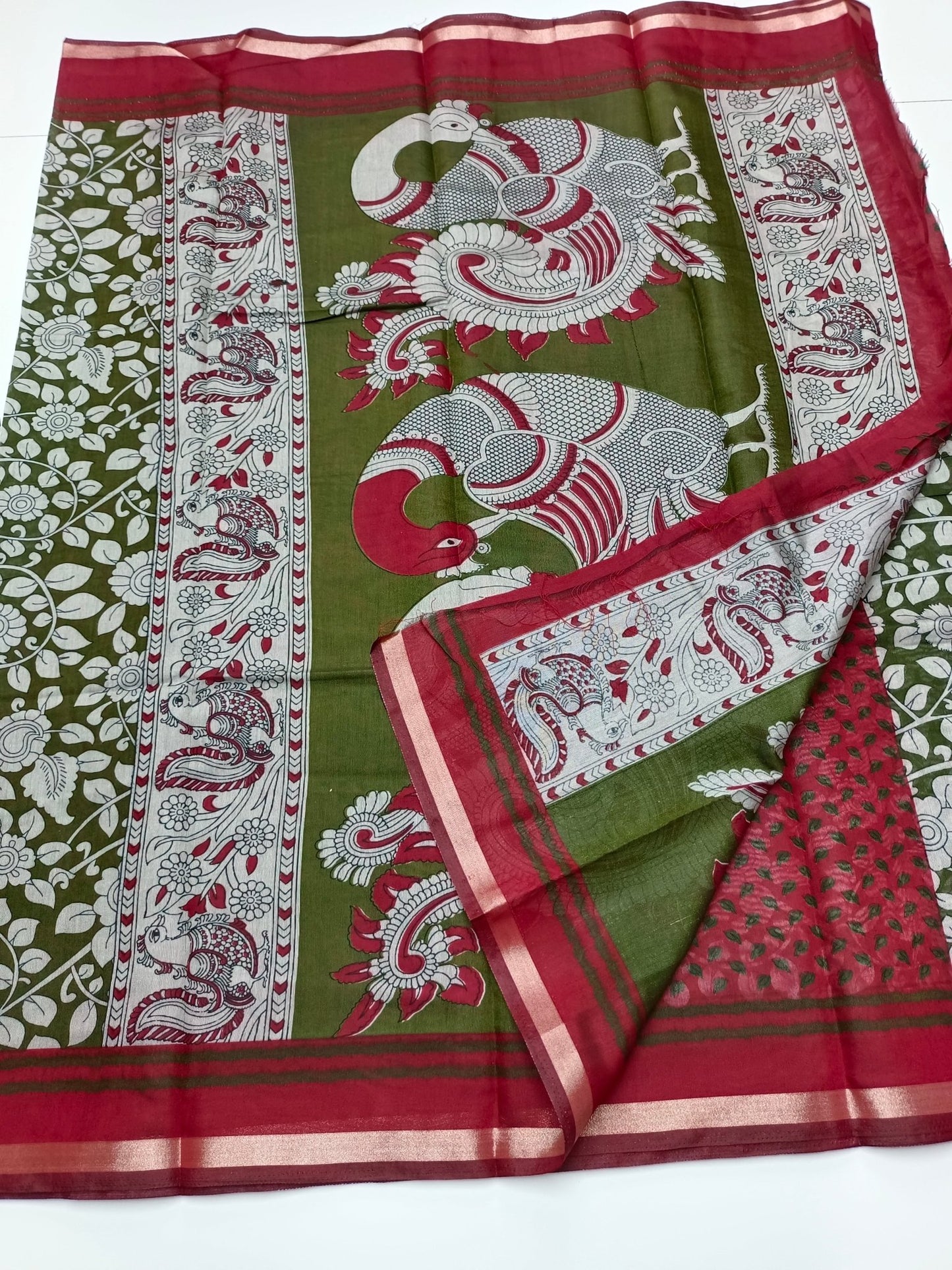 FANCY DOLA SILK SAREE - B S CHANNABASAPPA & SONS