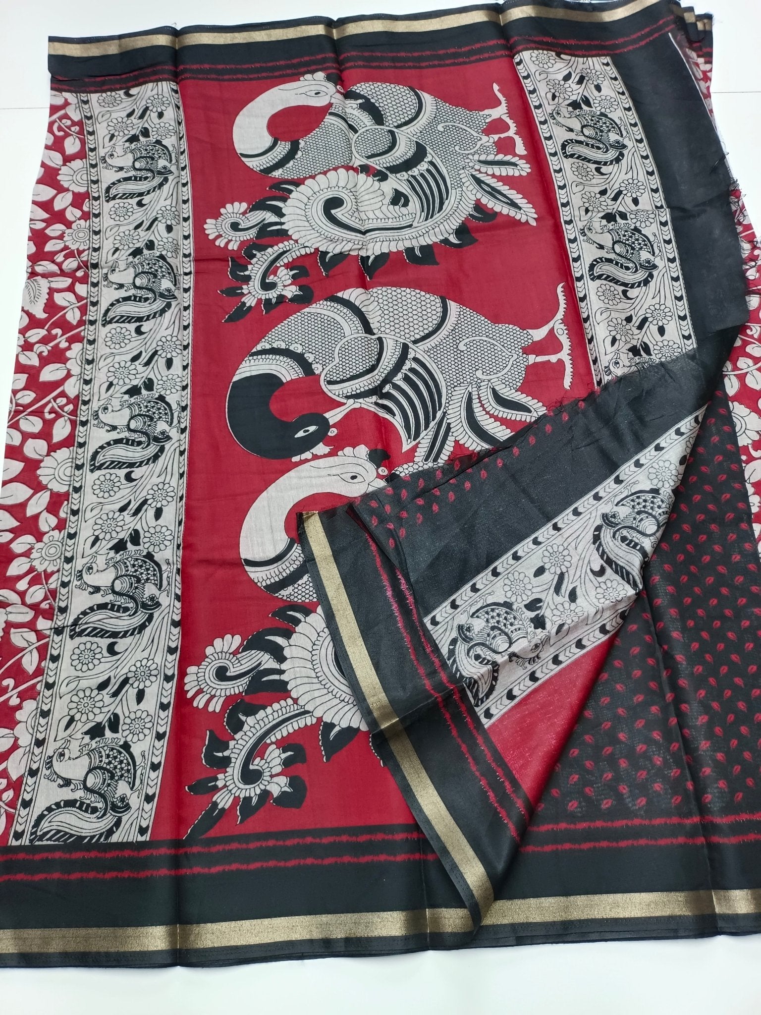 FANCY DOLA SILK SAREE - B S CHANNABASAPPA & SONS