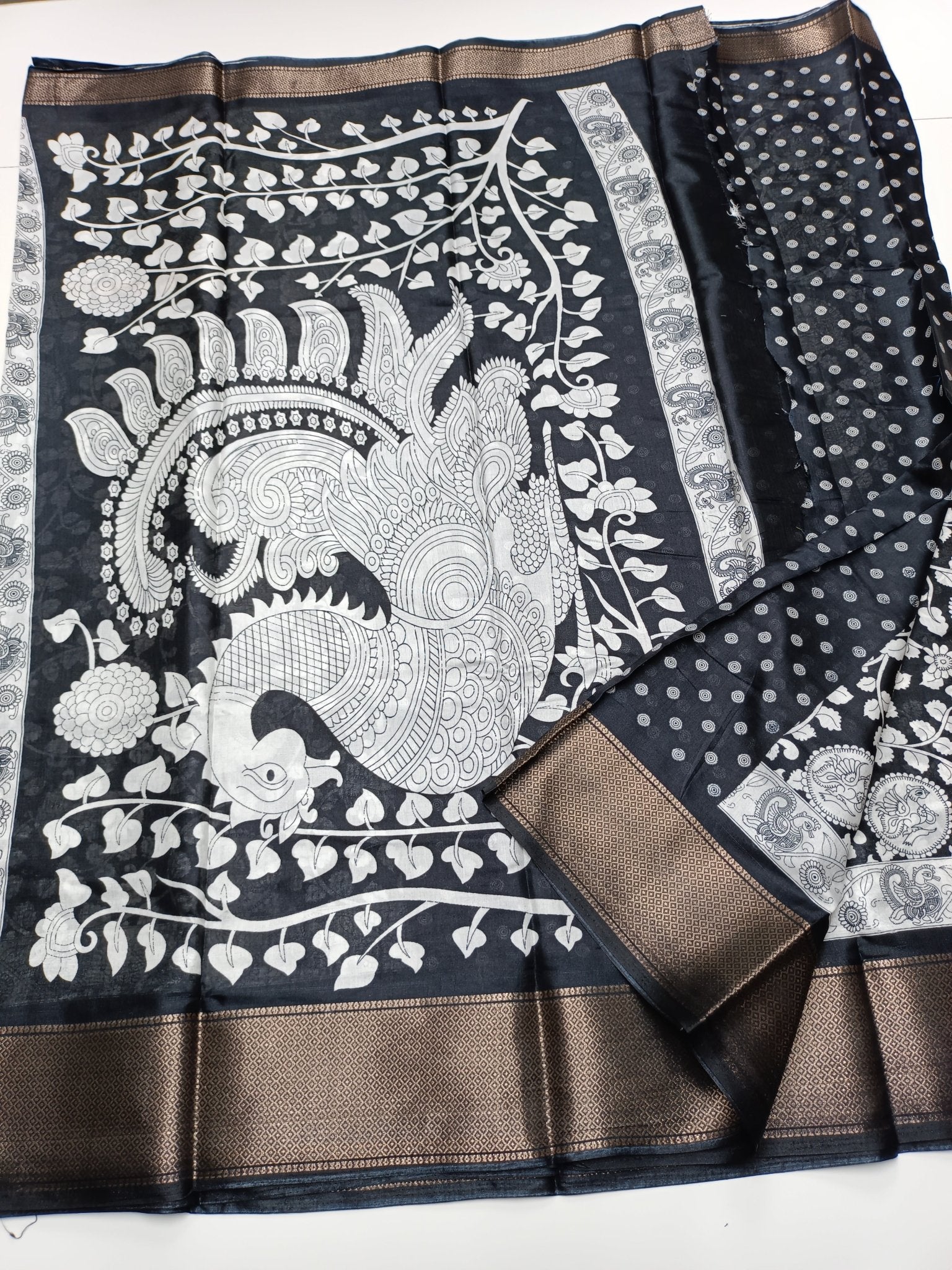 FANCY DOLA SILK SAREE - B S CHANNABASAPPA & SONS