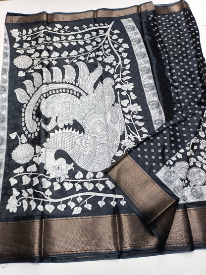 FANCY DOLA SILK SAREE - B S CHANNABASAPPA & SONS