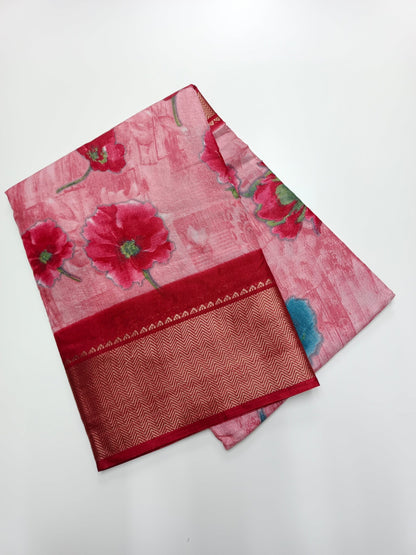 FANCY DOLA SILK SAREE - B S CHANNABASAPPA & SONS
