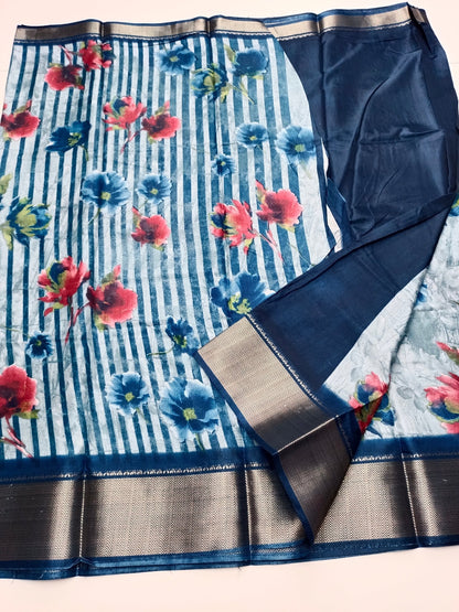 FANCY DOLA SILK SAREE - B S CHANNABASAPPA & SONS