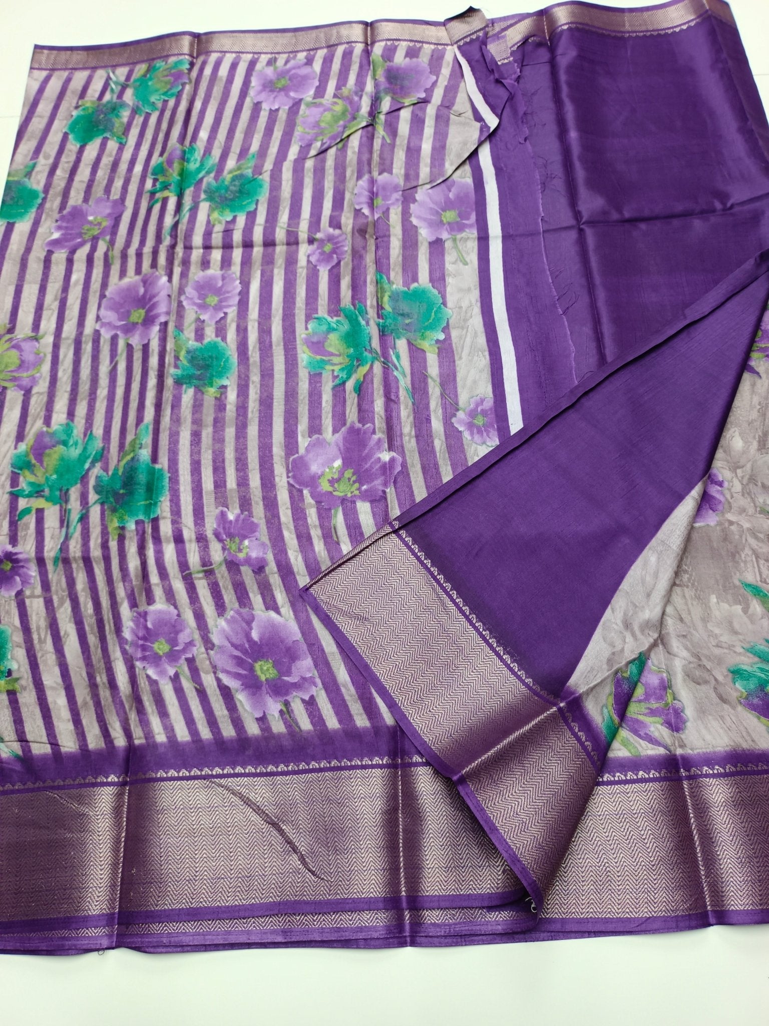 FANCY DOLA SILK SAREE - B S CHANNABASAPPA & SONS