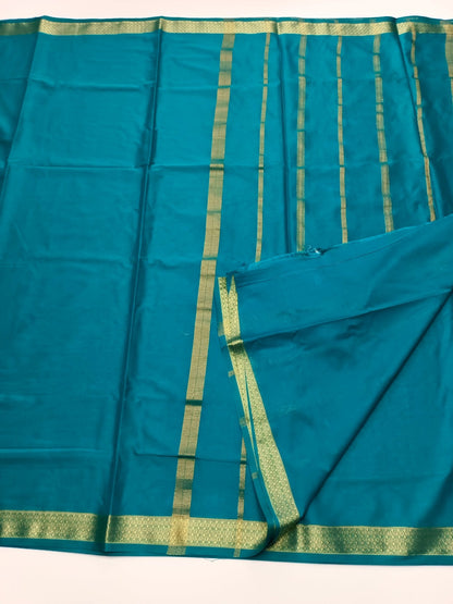 SEMI CREPE SILK SAREE - B S CHANNABASAPPA & SONS