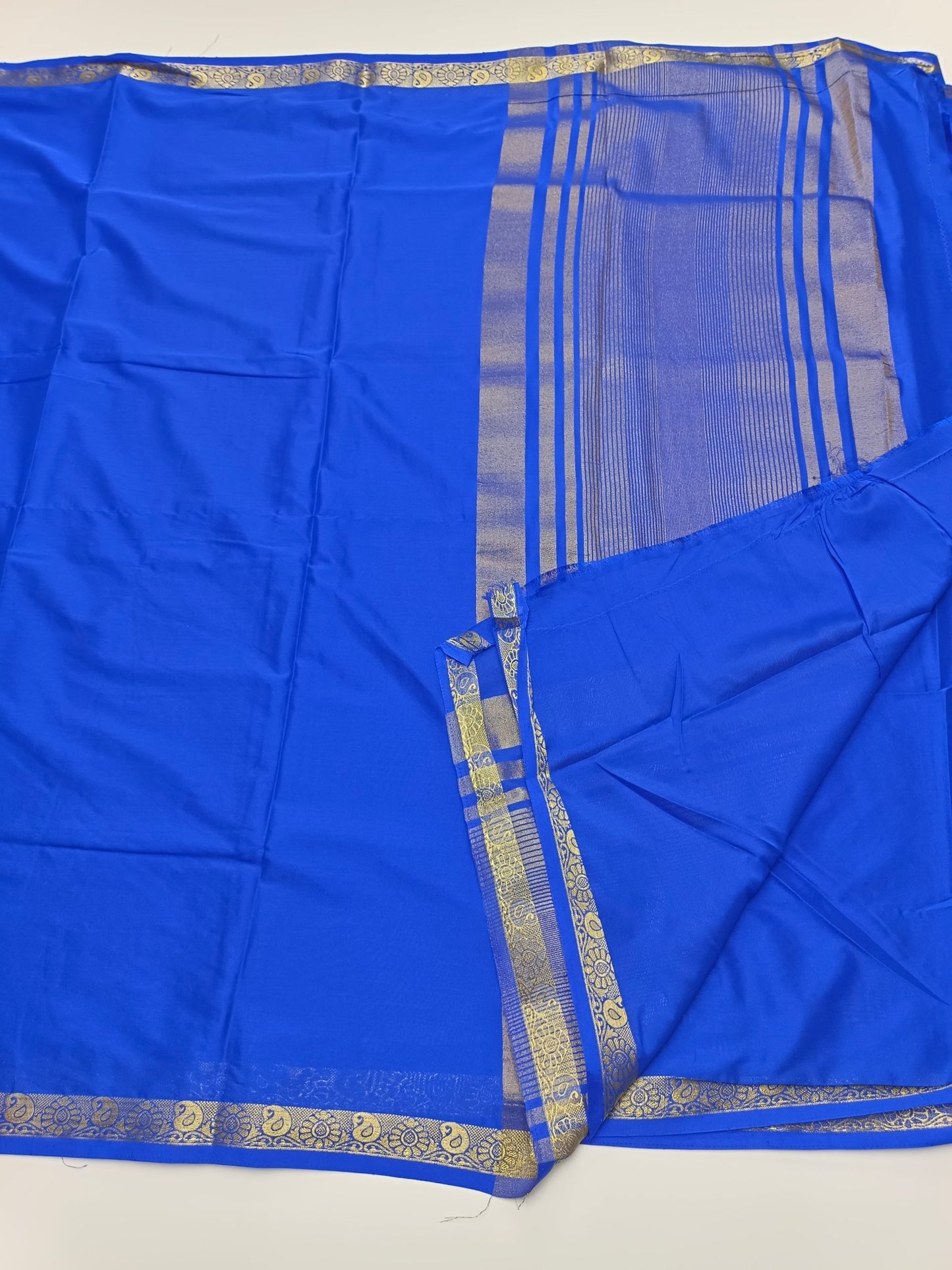 SEMI CREPE SILK SAREE - B S CHANNABASAPPA & SONS