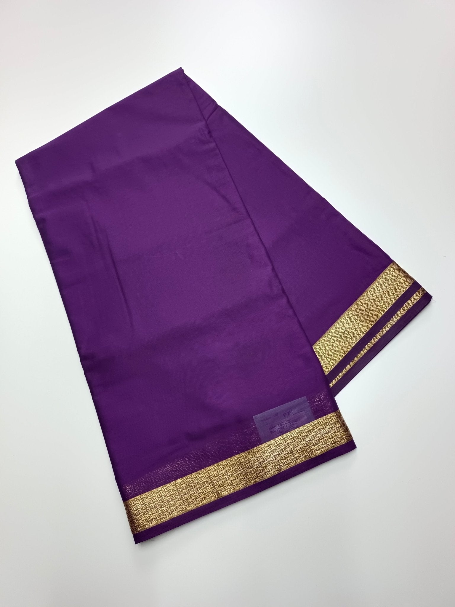 SEMI CREPE SILK SAREE - B S CHANNABASAPPA & SONS