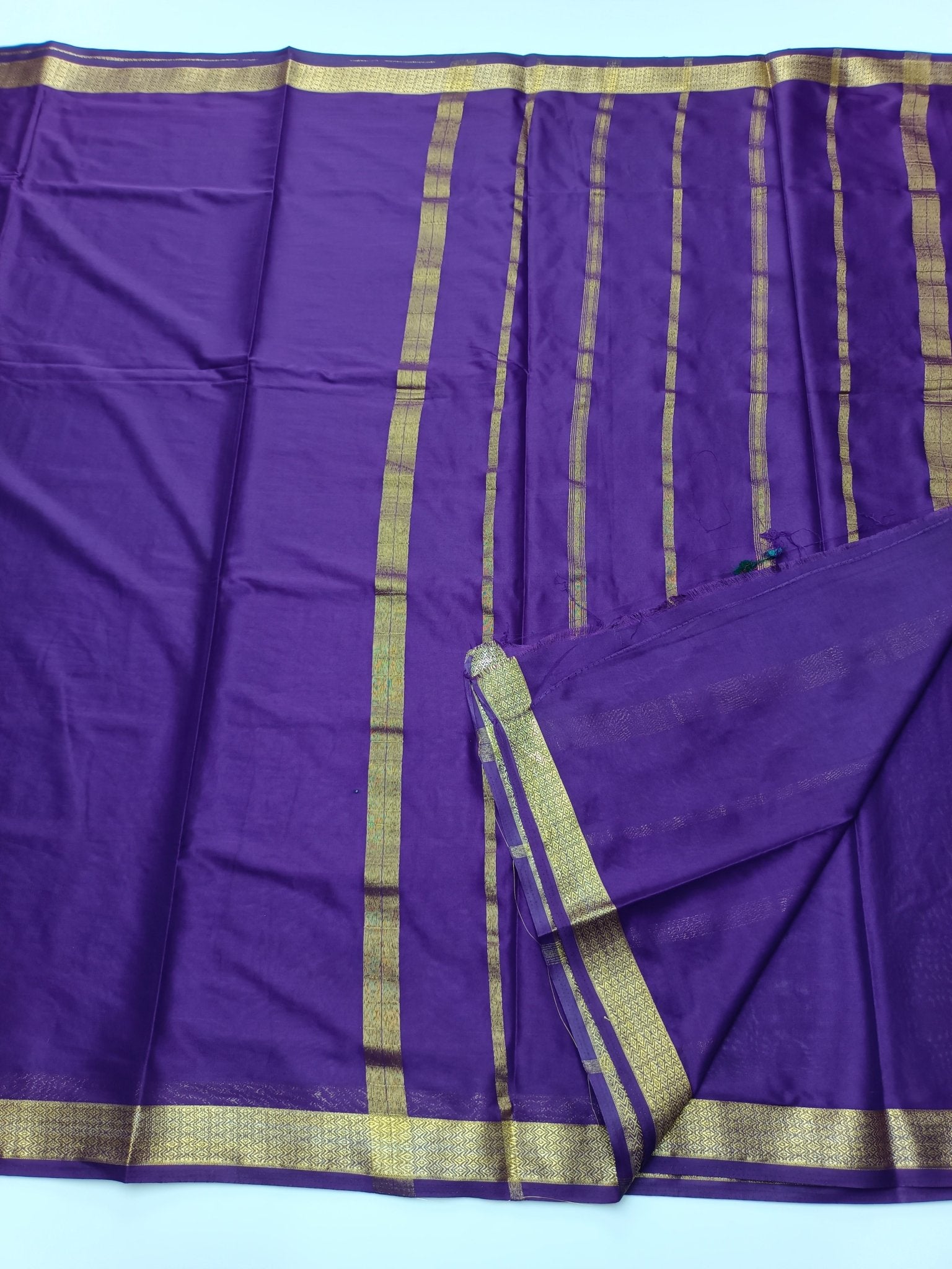 SEMI CREPE SILK SAREE - B S CHANNABASAPPA & SONS