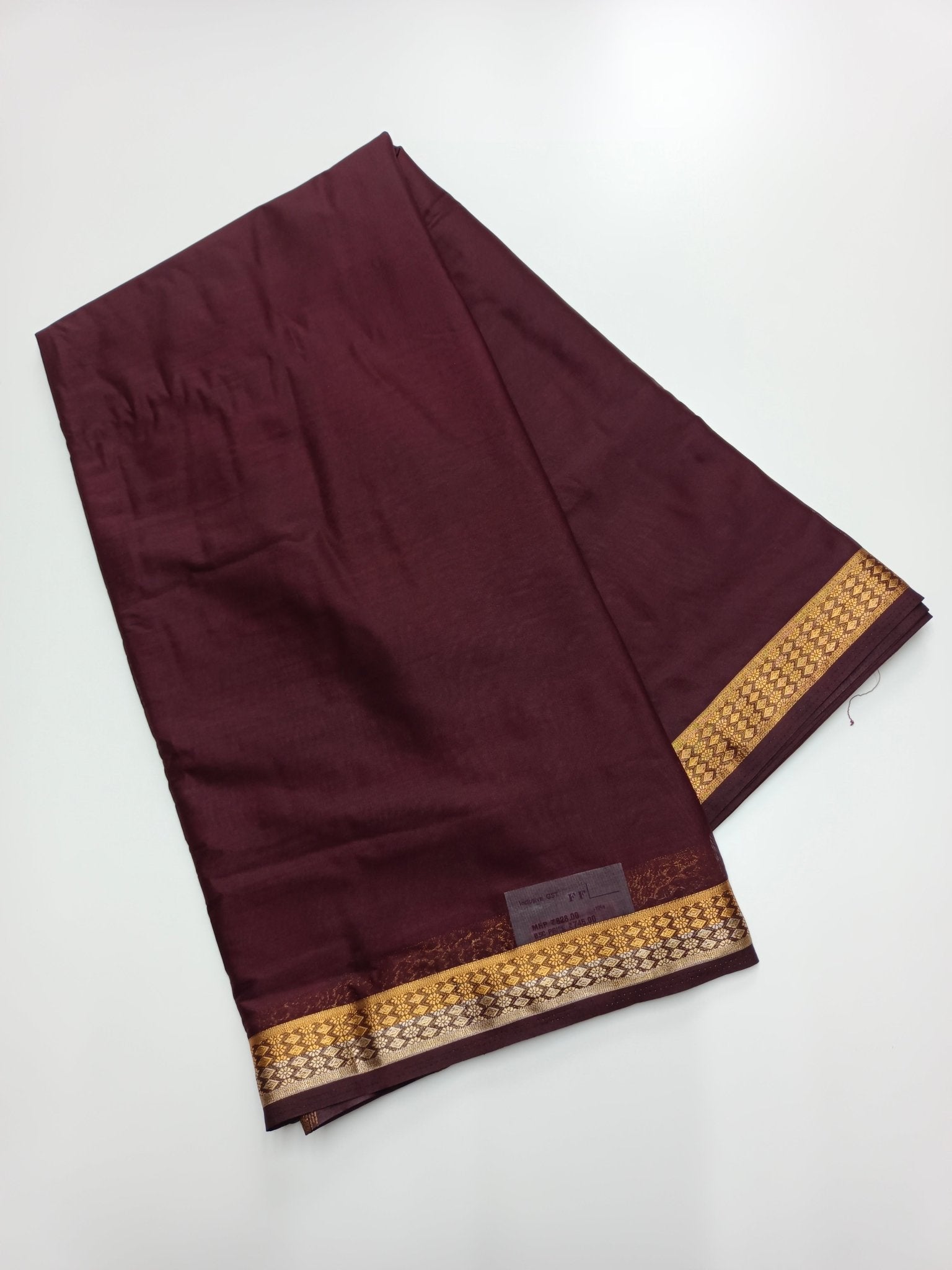 SEMI CREPE SILK SAREE - B S CHANNABASAPPA & SONS