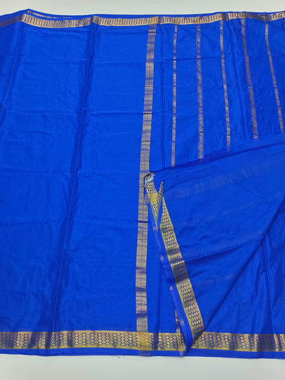 SEMI CREPE SILK SAREE - B S CHANNABASAPPA & SONS