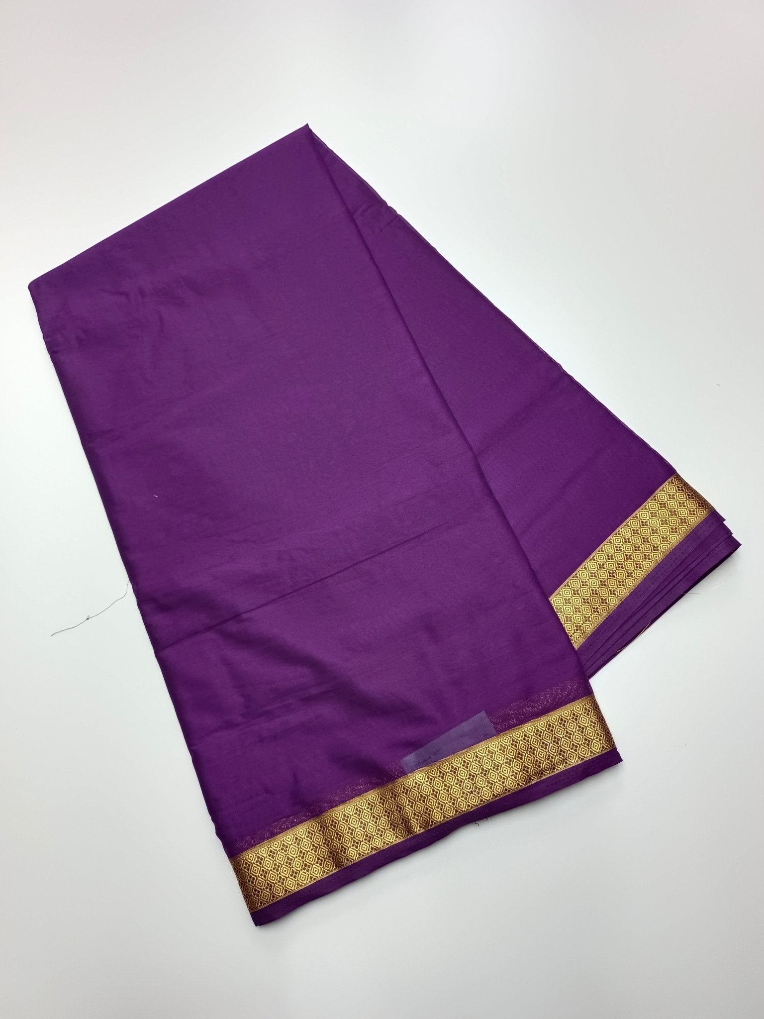 SEMI CREPE SILK SAREE - B S CHANNABASAPPA & SONS