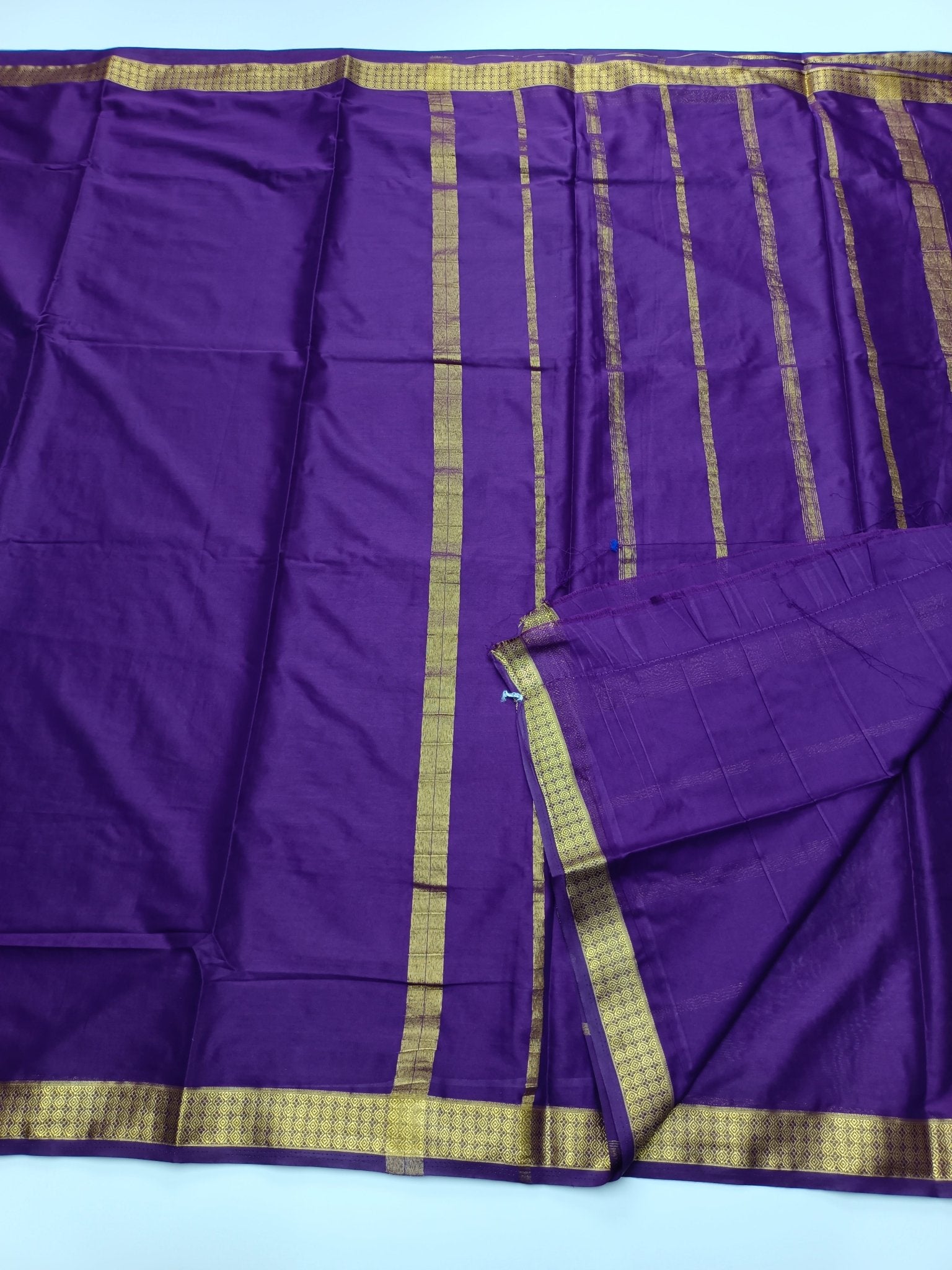 SEMI CREPE SILK SAREE - B S CHANNABASAPPA & SONS