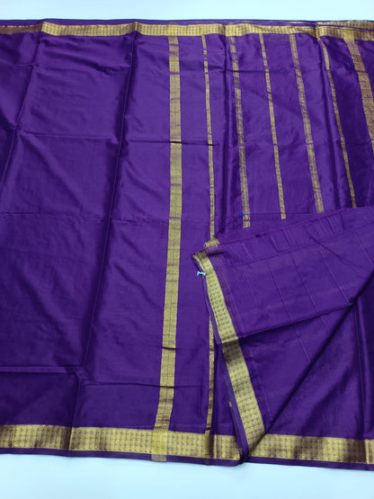 SEMI CREPE SILK SAREE - B S CHANNABASAPPA & SONS