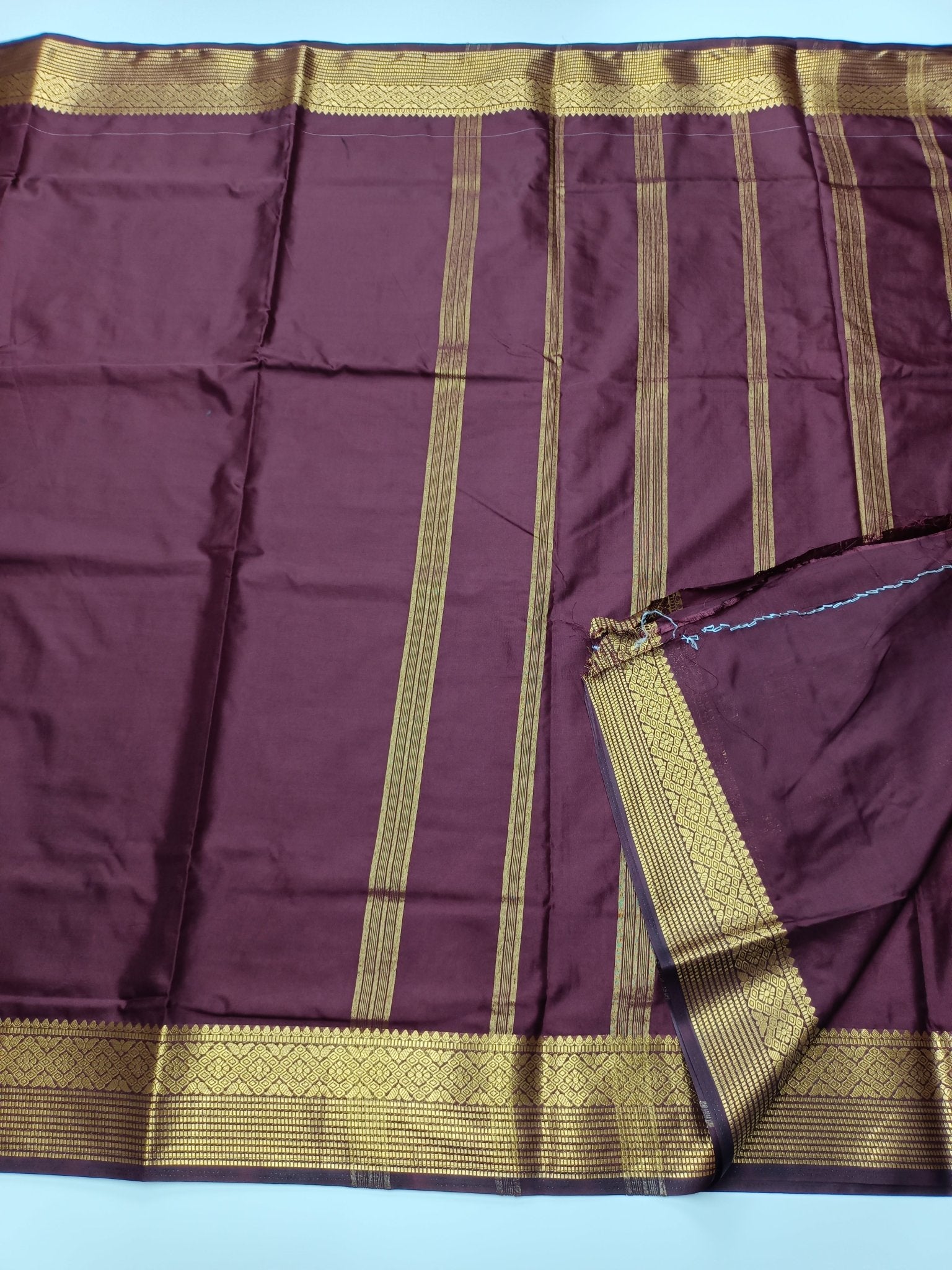 SEMI CREPE SILK SAREE - B S CHANNABASAPPA & SONS